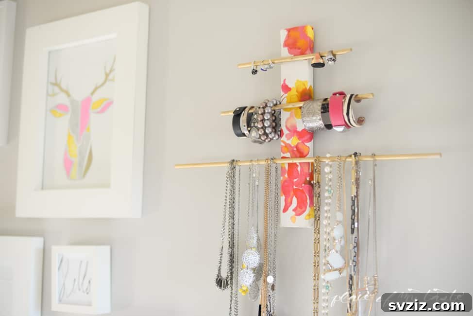 DIY Jewelry Holder