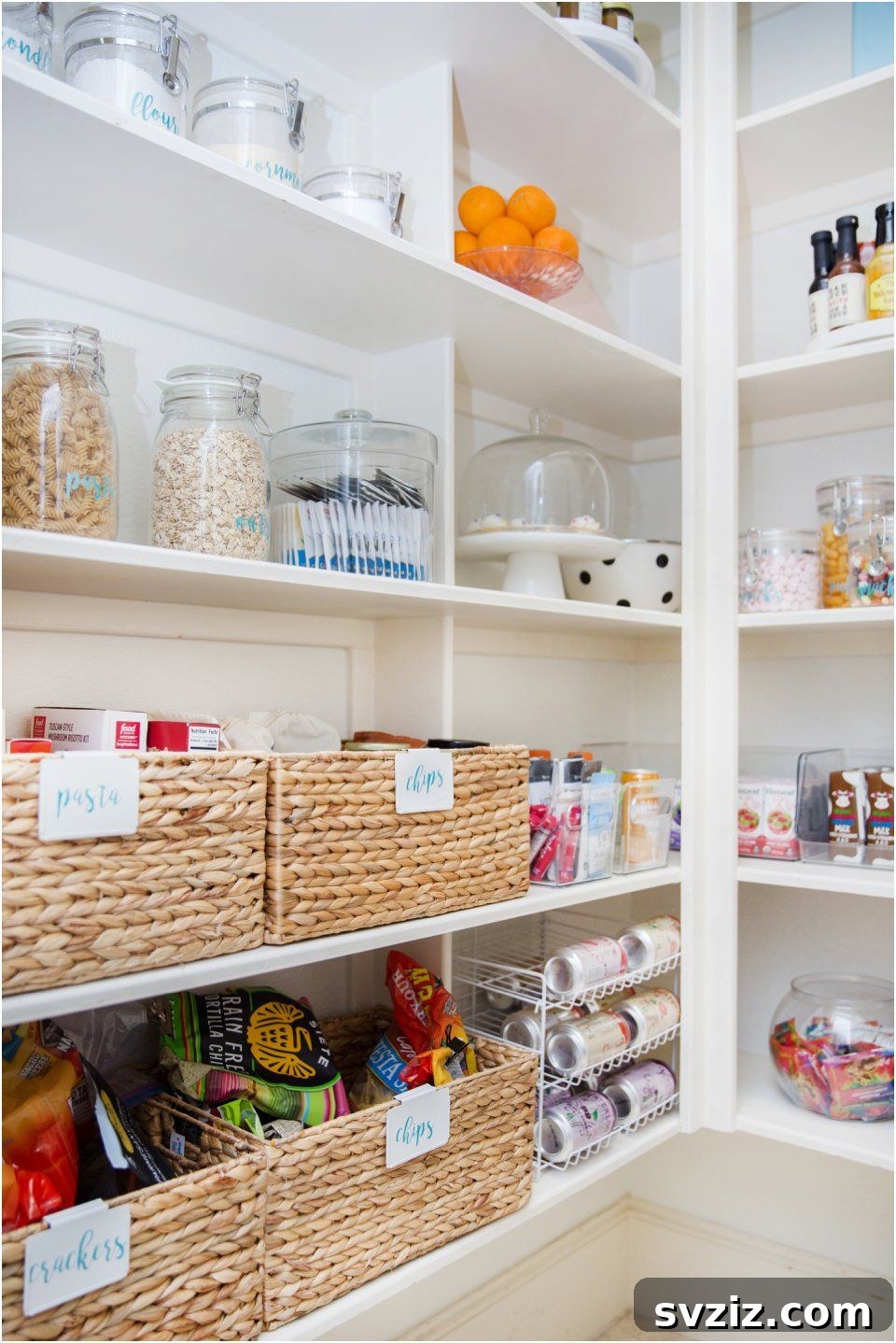 Label Pantry Boxes
