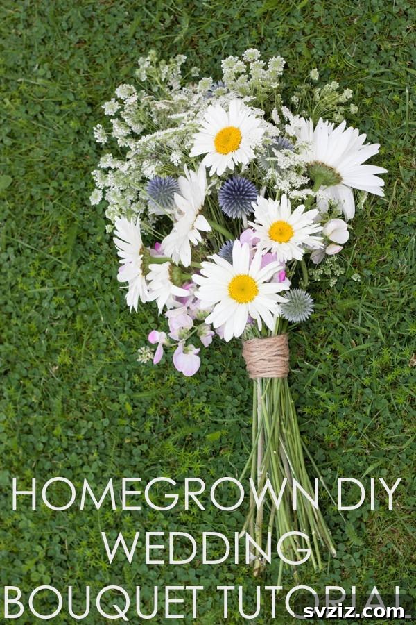 31 Unique Non-Traditional Wedding Ideas 15 DIY Your Own Bouquet