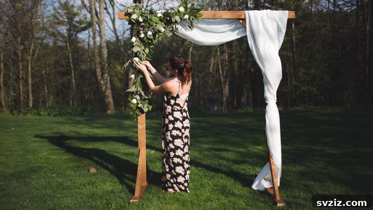 31 Unique Non-Traditional Wedding Ideas 19 DIY Wedding Arch