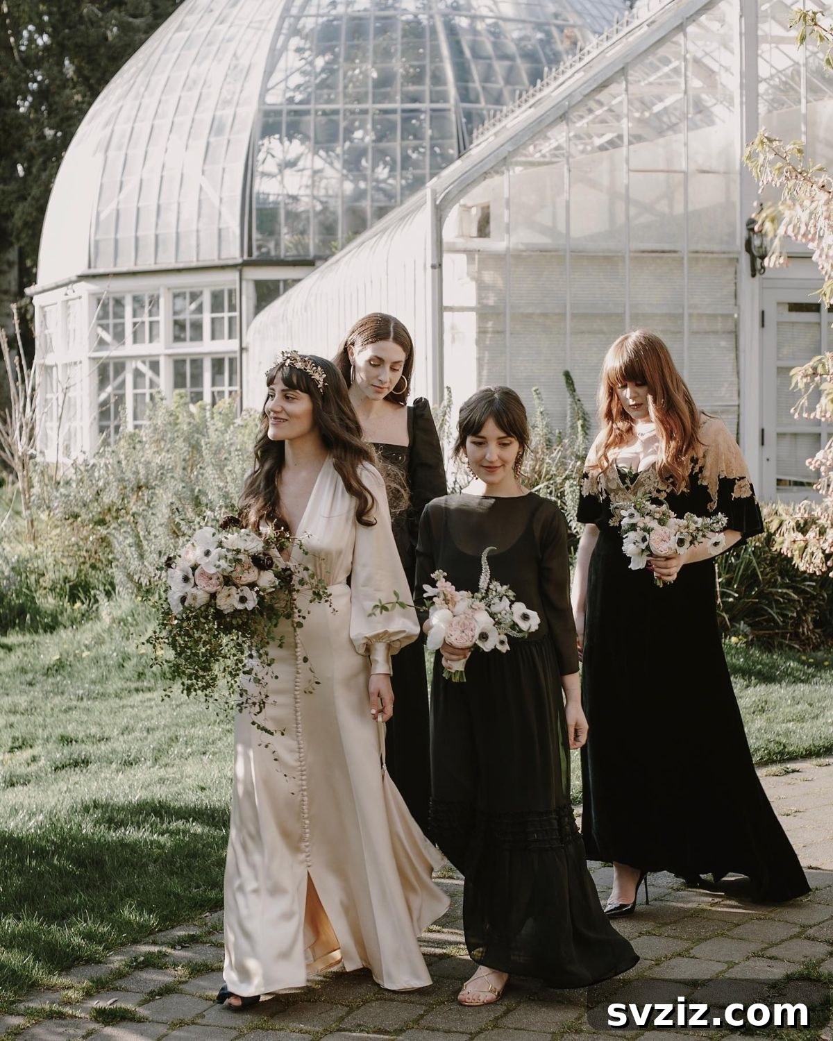 31 Unique Non-Traditional Wedding Ideas 24 Black Dresses