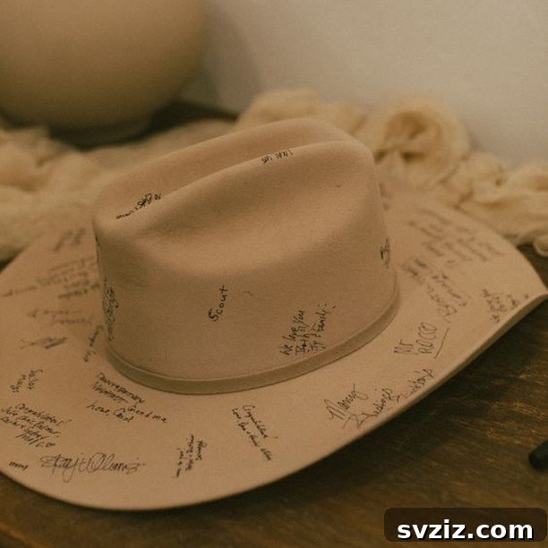 31 Unique Non-Traditional Wedding Ideas 29 Country Style Guest Book