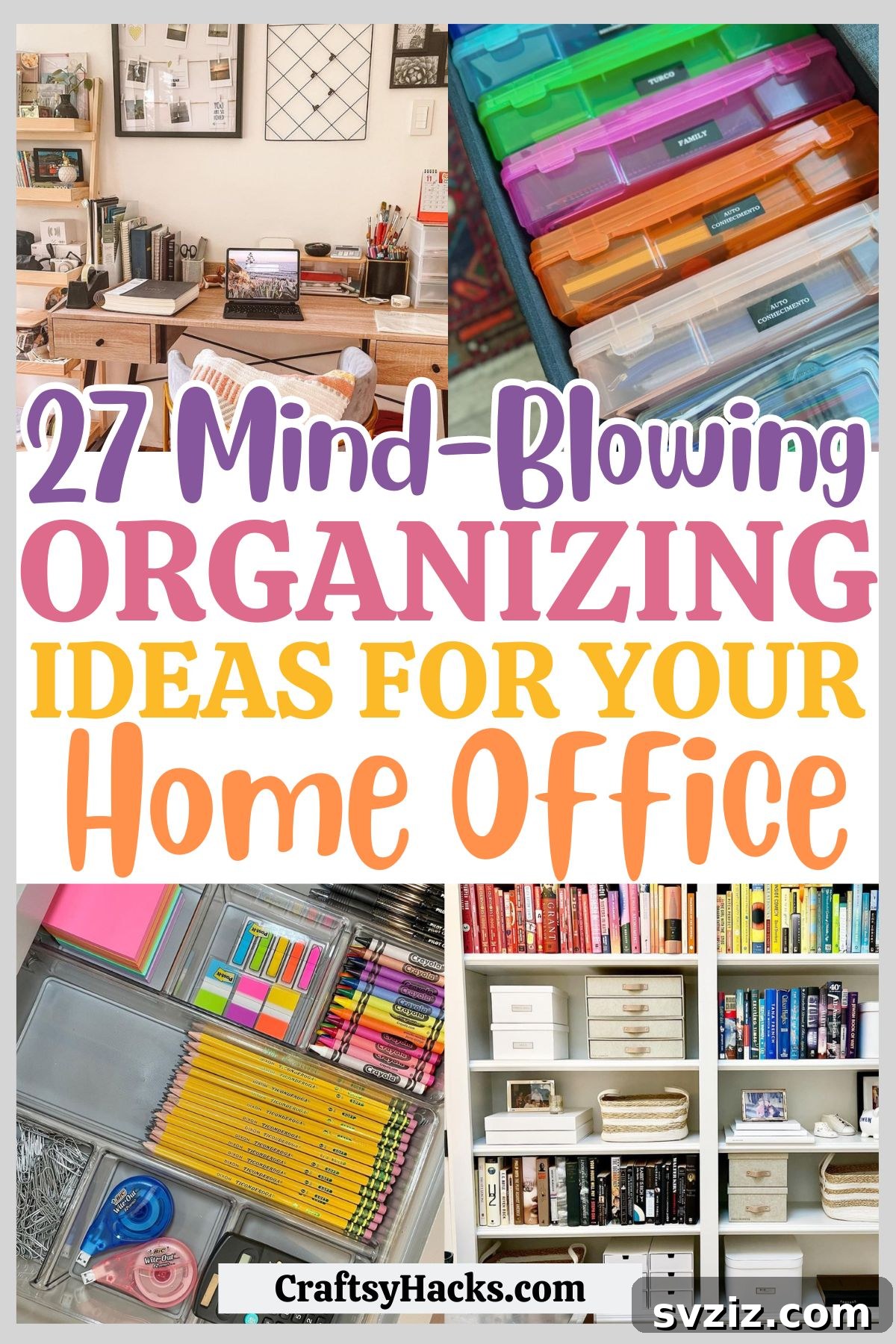 Inspiring Home Office Organization Ideas to Boost Productivity