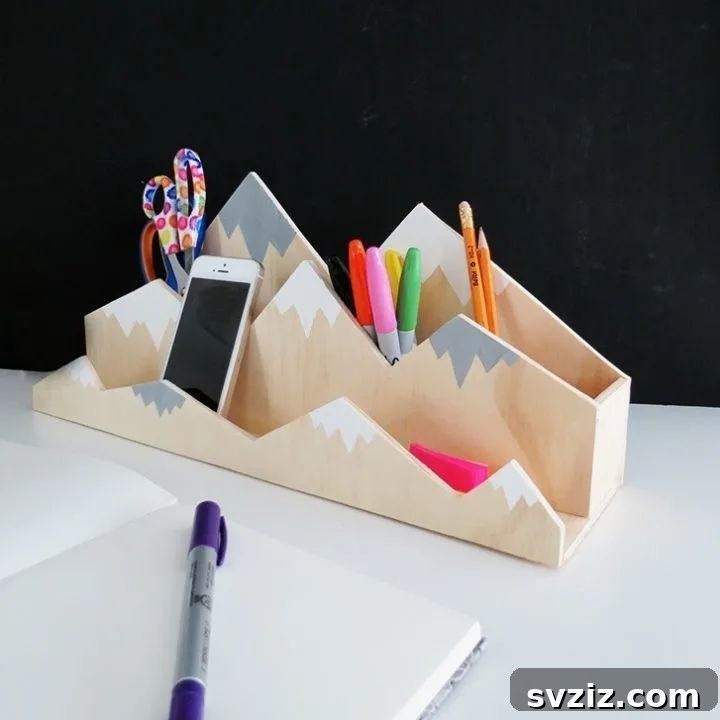 Creative and Handmade DIY Desk Organizer Ideas