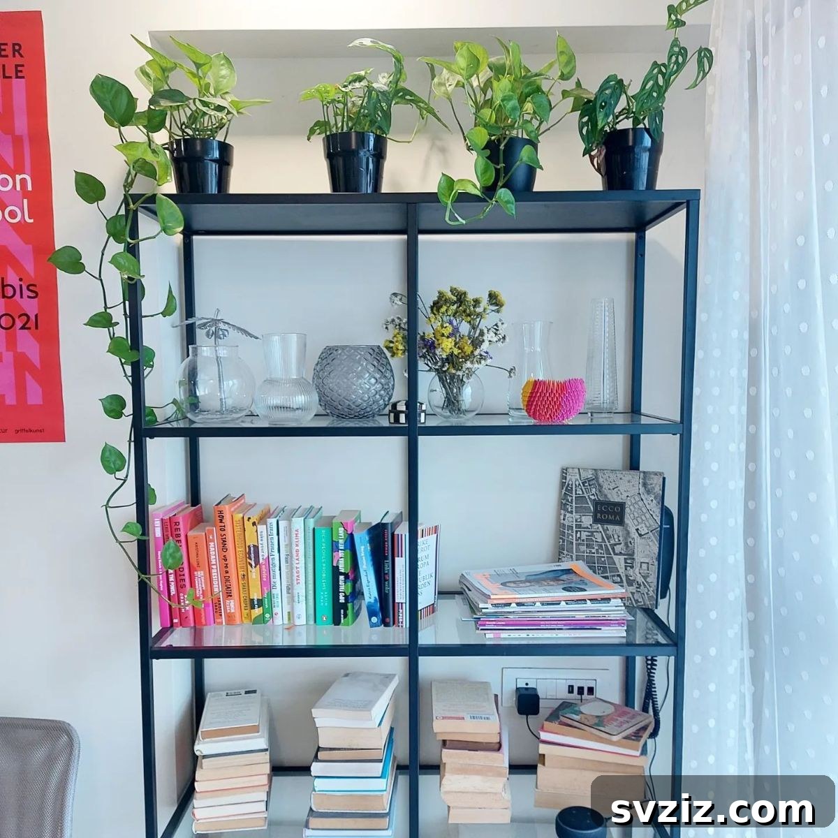 bookshelves