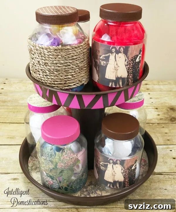 Tiered Craft Supply Organizing Tray