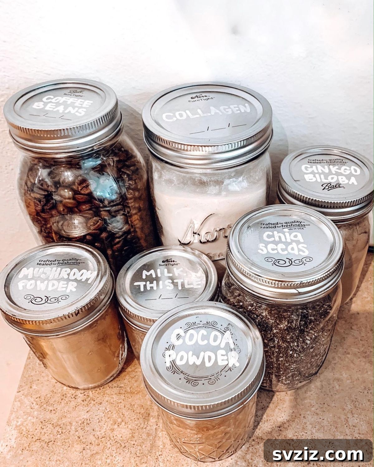  Decant Into Mason Jars