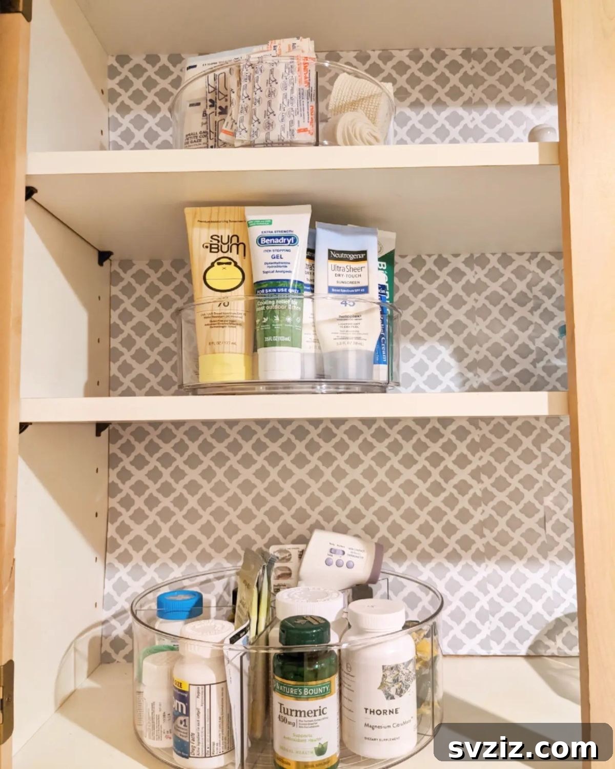 Turntables for Medicine Cabinet