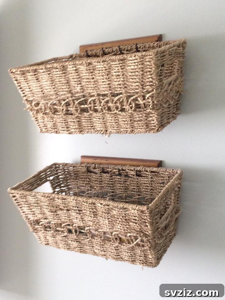 Wall Storage Baskets