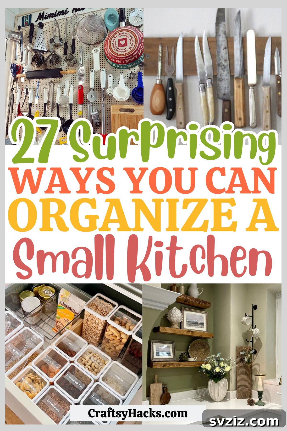 25 Brilliant Storage Hacks for Tiny Kitchens 2 Maximize your small kitchen with smart kitchen storage solutions