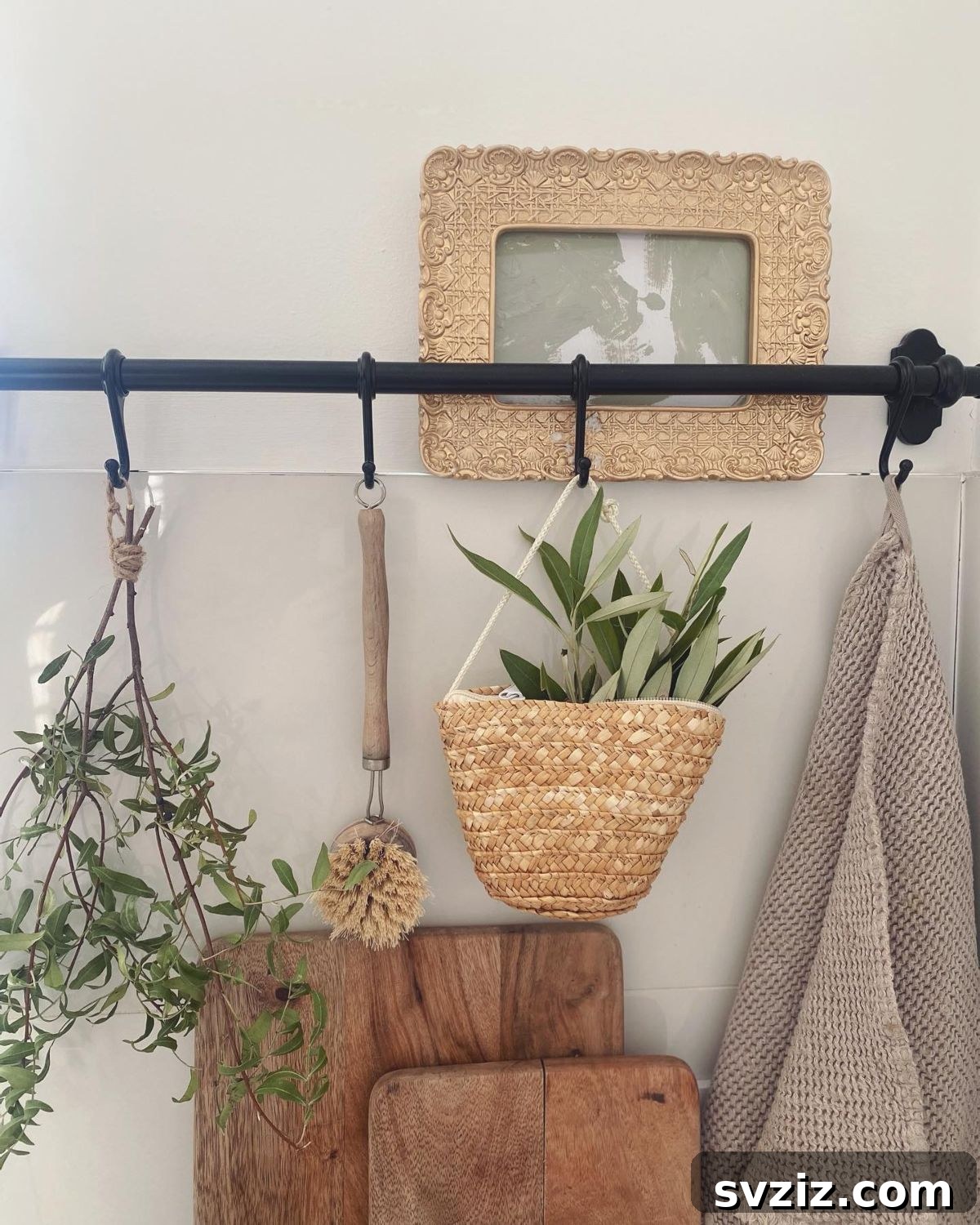 31 Clever IKEA Solutions to Organize Every Room 19 kitchen rail