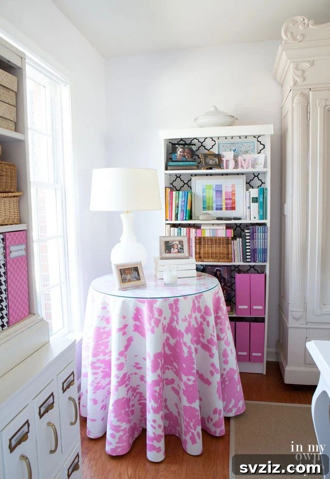 21 Stealthy Storage Solutions to Make Clutter Disappear 17 Elegant Skirted Table with Hidden Storage