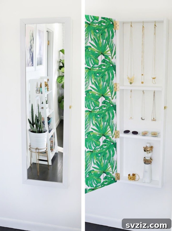 21 Stealthy Storage Solutions to Make Clutter Disappear 5 Hidden Jewelry Storage Behind a Mirror