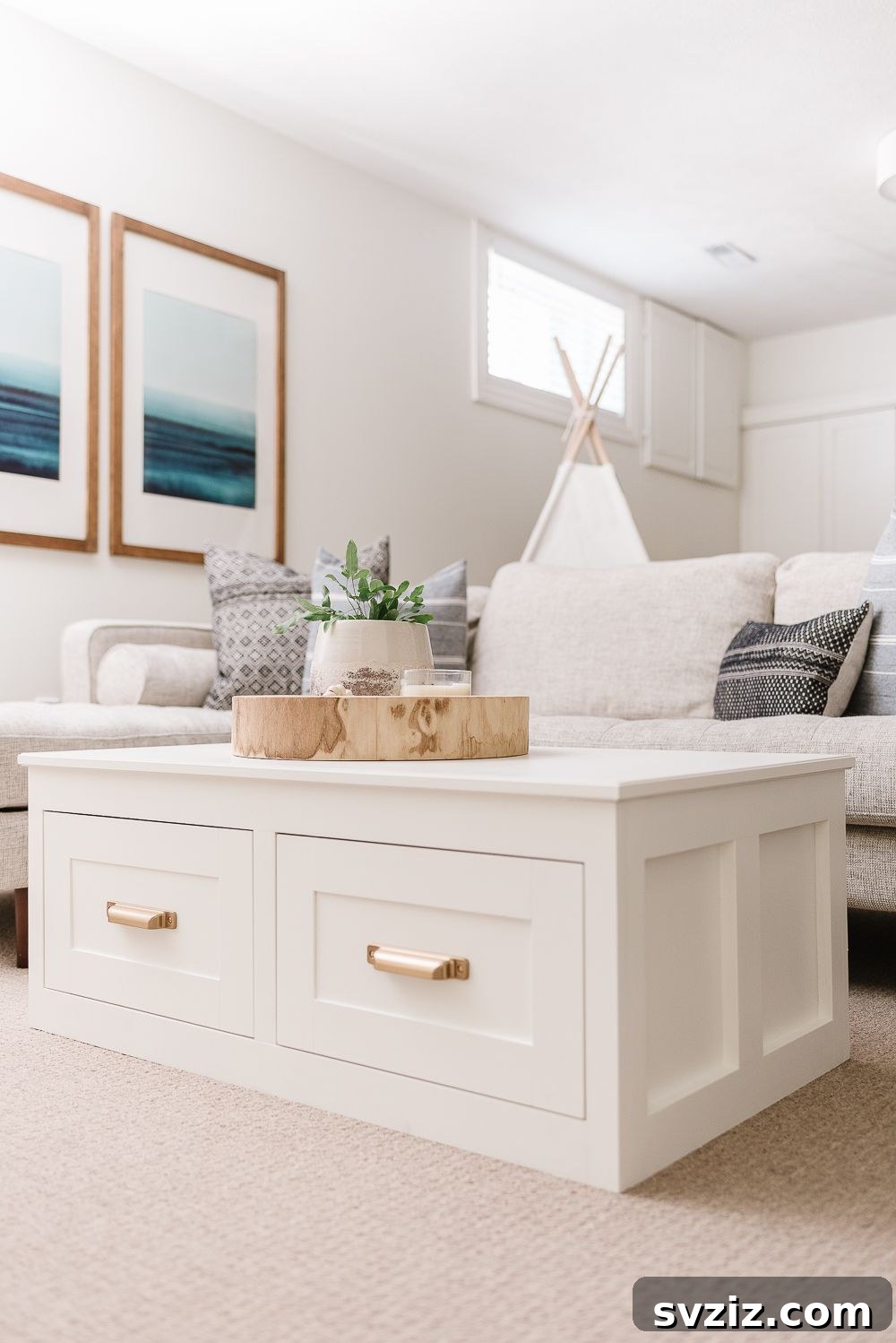 21 Stealthy Storage Solutions to Make Clutter Disappear 7 Coffee Table with Hidden Storage Compartments