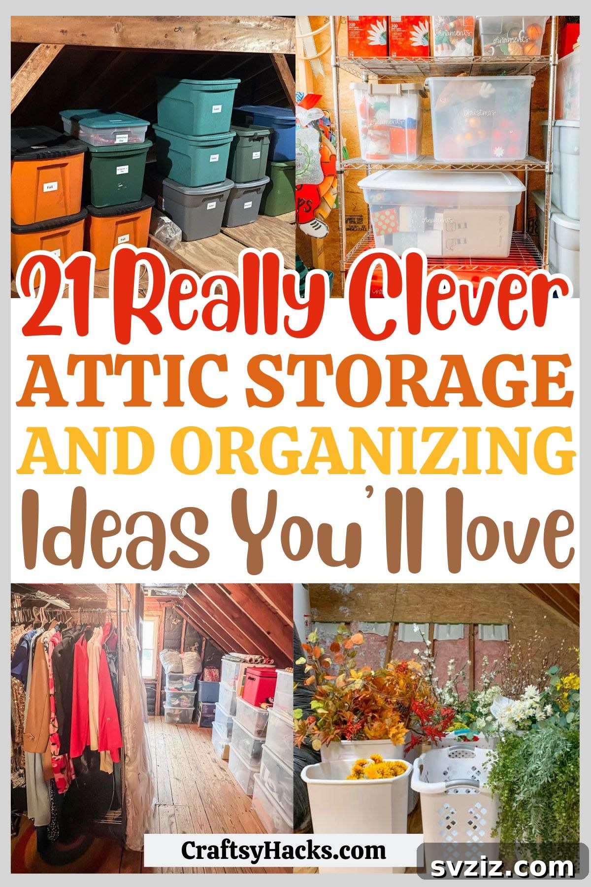 Transform Your Attic: Clever Organizing Secrets 2 Smart Attic Storage and Organization Ideas for a Clutter-Free Home