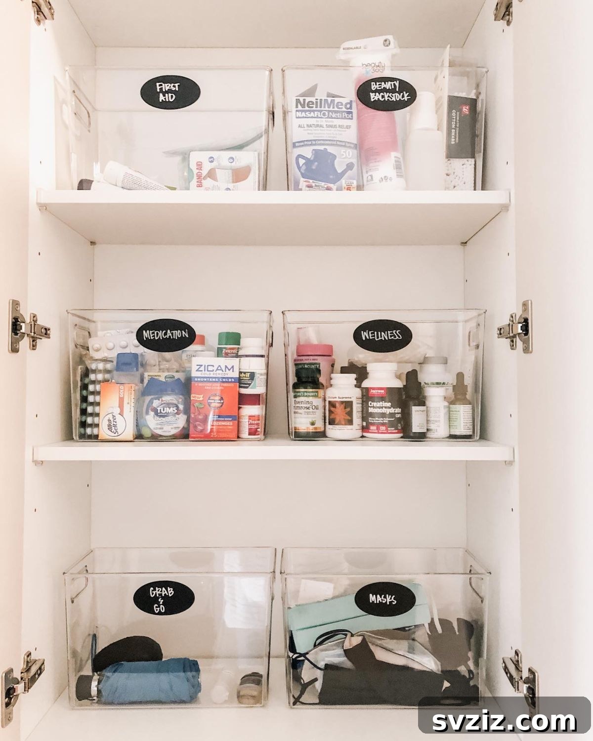 Kiralık Dar Alanlar İçin 31 Akıllı Düzenleme Sırrı 14 Labeled Storage Boxes