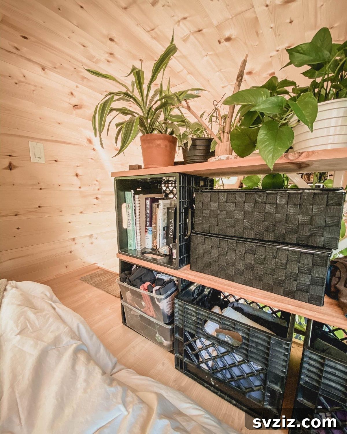 Kiralık Dar Alanlar İçin 31 Akıllı Düzenleme Sırrı 23 storage crates