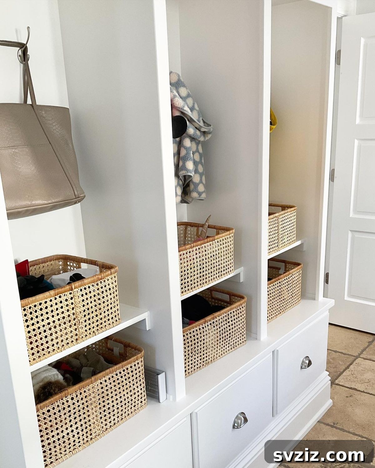 rattan bins