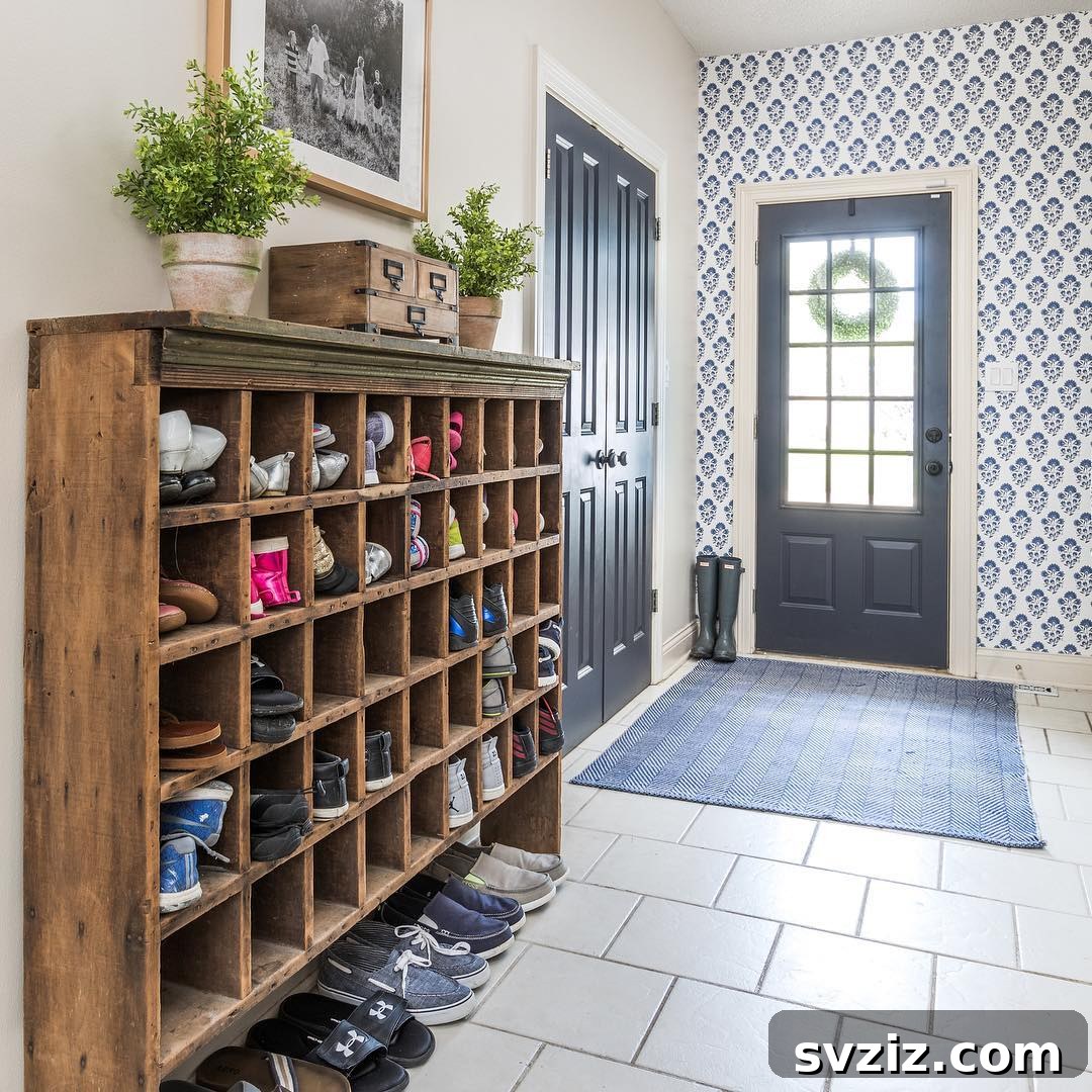 shoe cubby