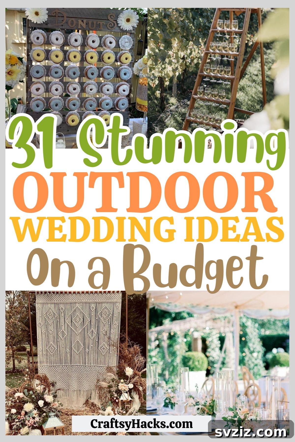 31 Stunning Outdoor Wedding Ideas Without Breaking the Bank 2 Inspiring Outdoor Wedding Ideas on a Budget