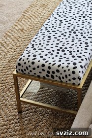 20 Genius IKEA Bedroom Transformations You Need Right Now 18 Gold Upholstered Bench IKEA Hack