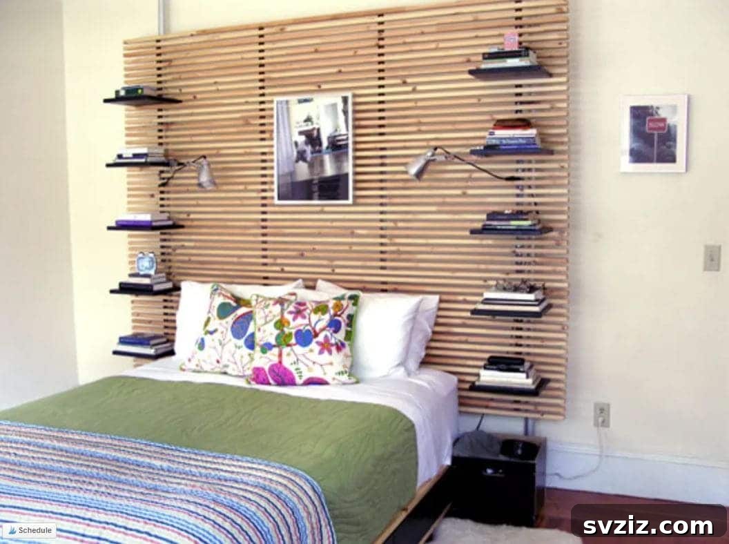 20 Genius IKEA Bedroom Transformations You Need Right Now 10 IKEA Mandal Headboard Wall Installation