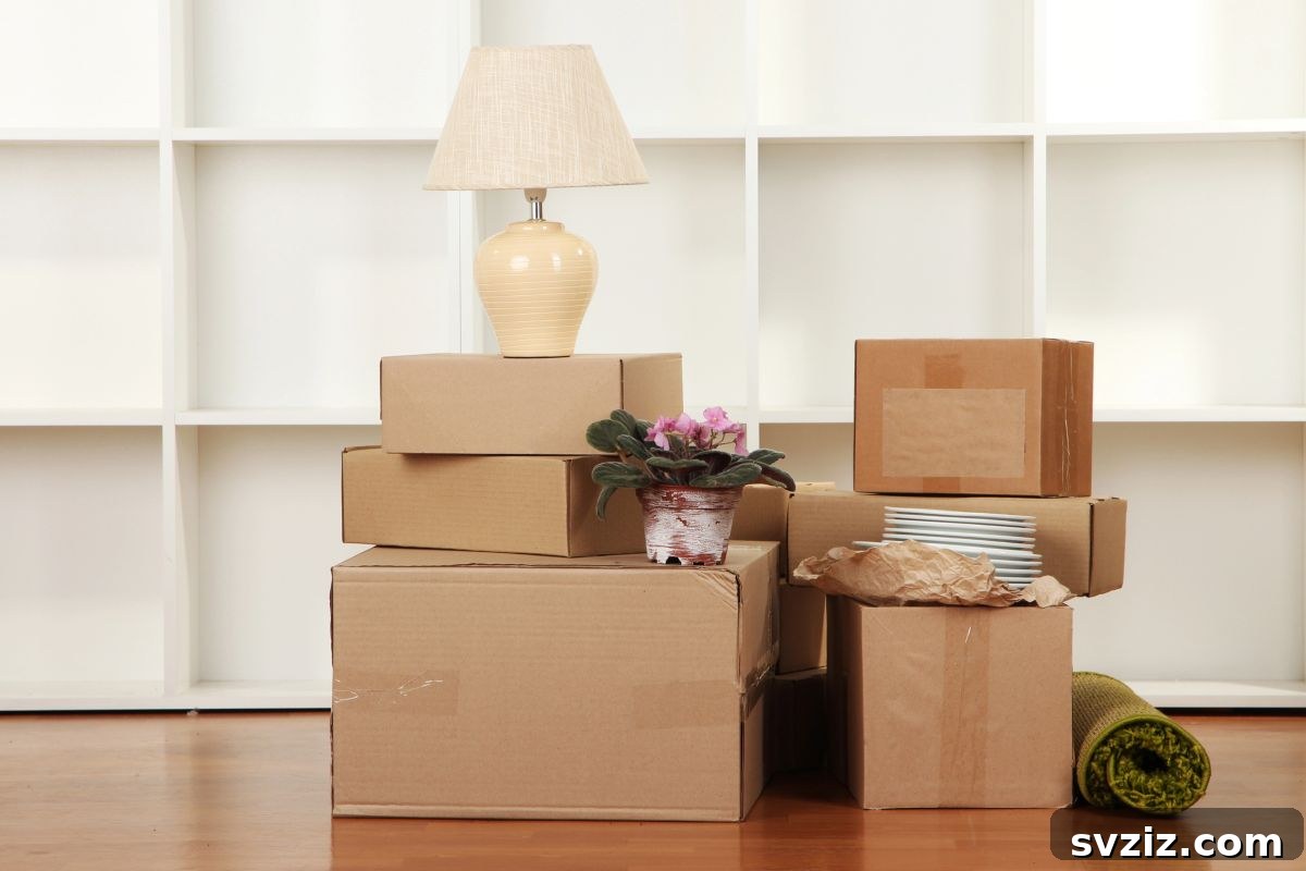 Use Smaller Boxes for Easier Moving and Organization