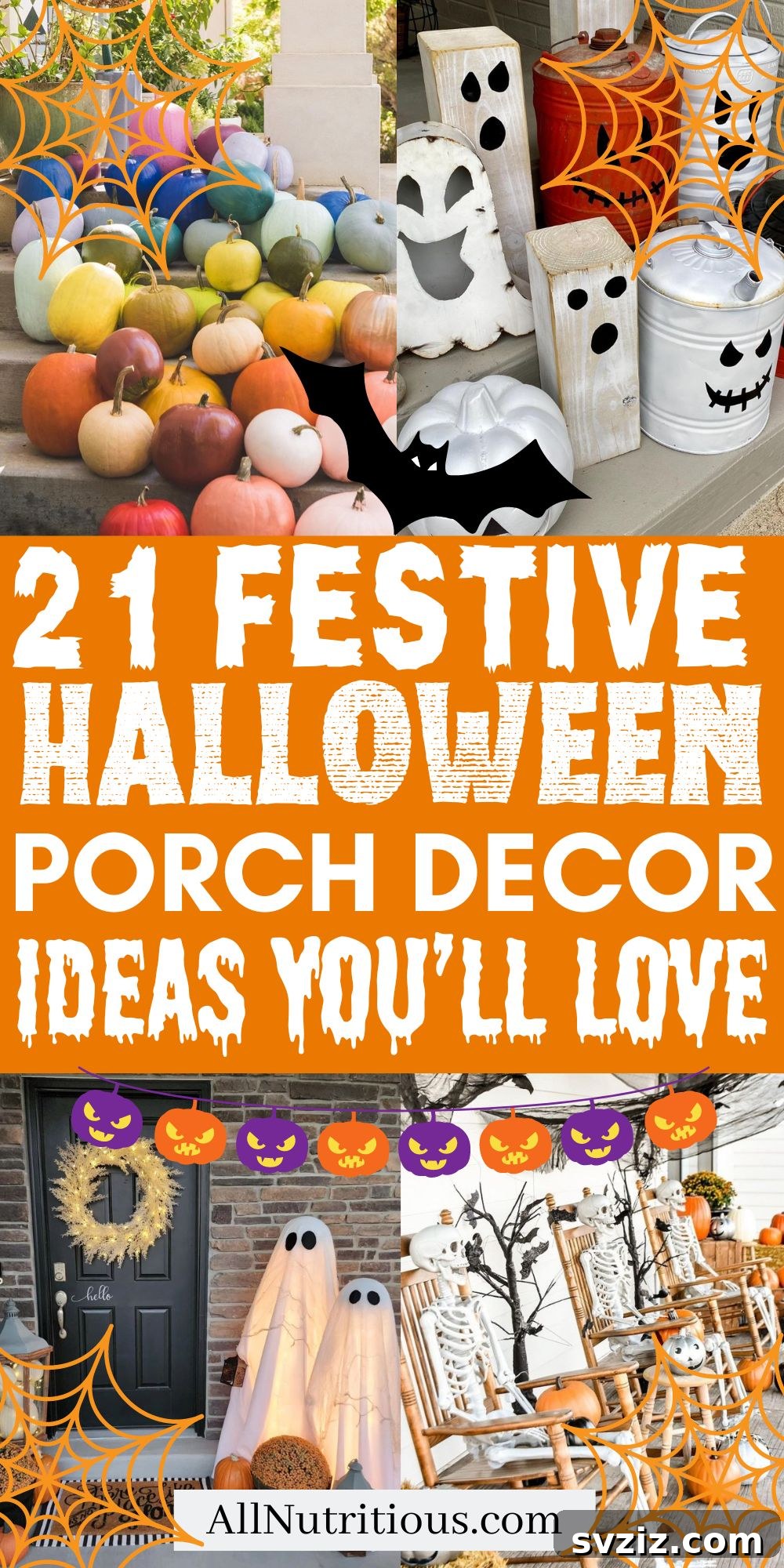 Halloween Porch Decor Ideas: Transform your home with spooky and creative outdoor decorations!