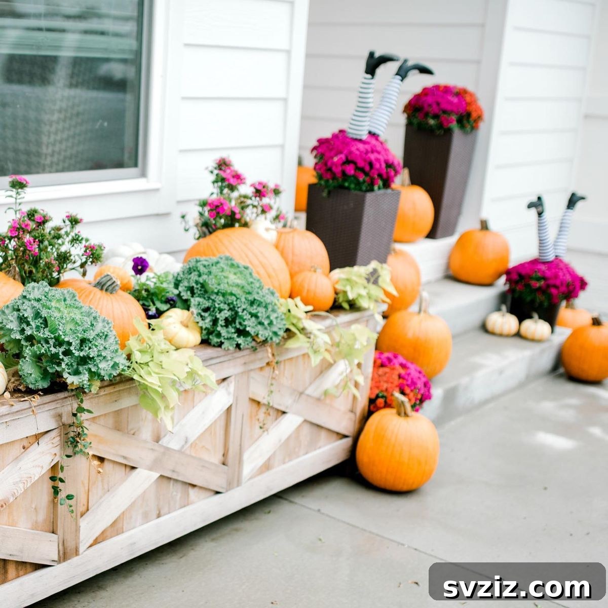 Pink and Orange Combo Halloween decor