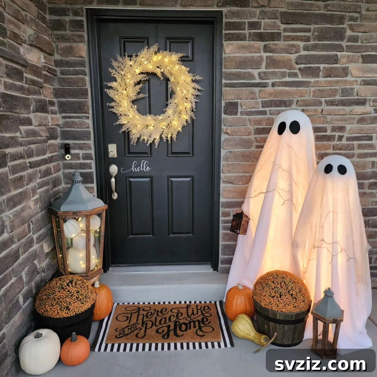 Spooky Sheet Ghosts Halloween decor