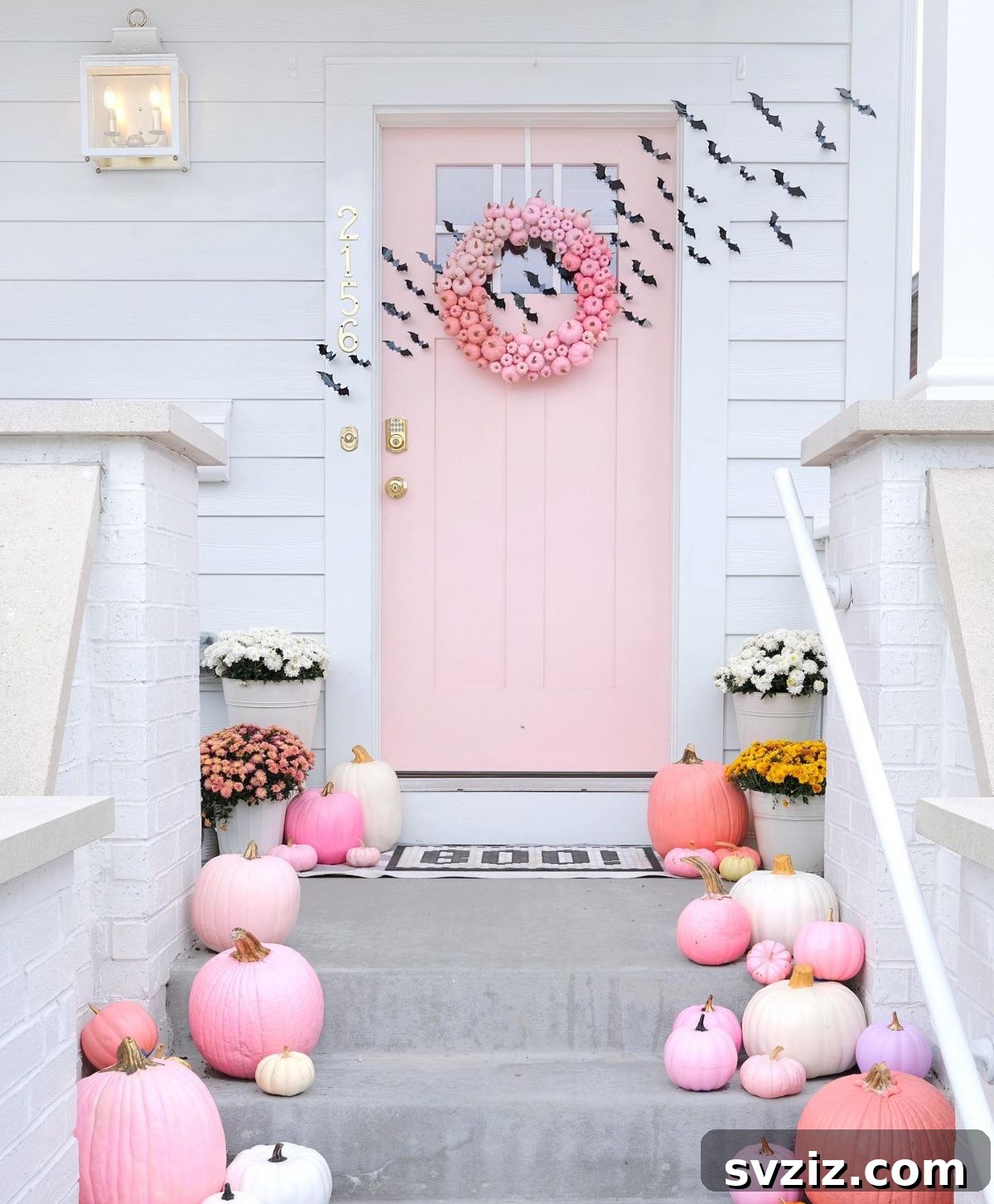 Pink Halloween Theme decor