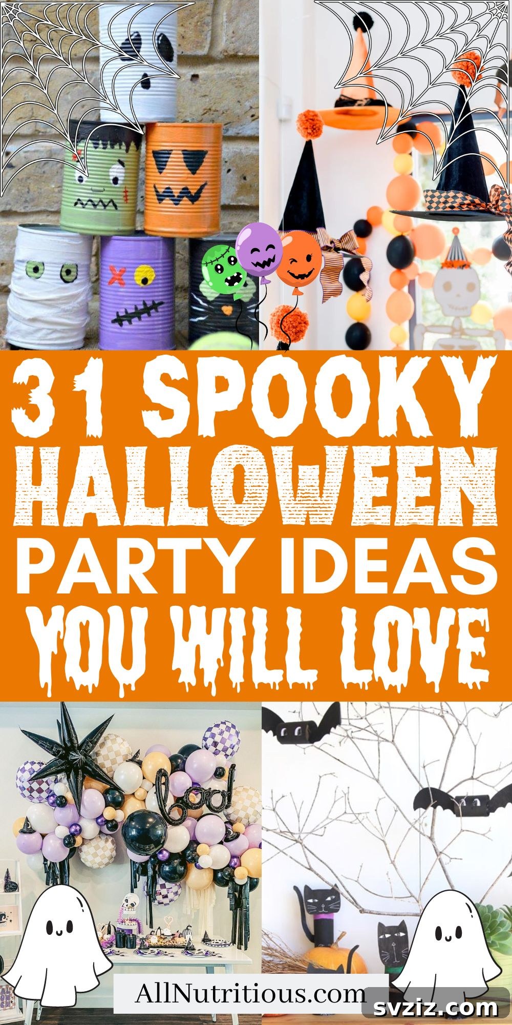 31 Terrifying Halloween Bash Concepts 2 Halloween Party Ideas - Spooky decorations and treats for an unforgettable event.
