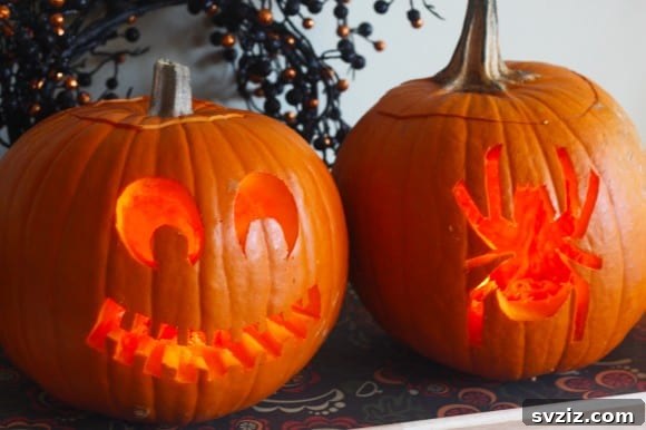 31 Terrifying Halloween Bash Concepts 20 Professionally carved DIY Halloween pumpkins with intricate designs
