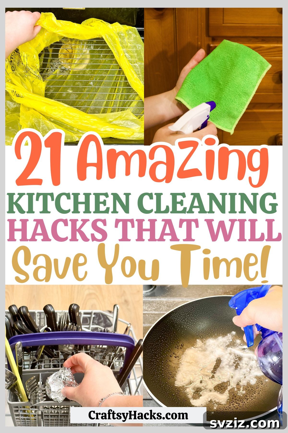 kitchen cleaning hacks