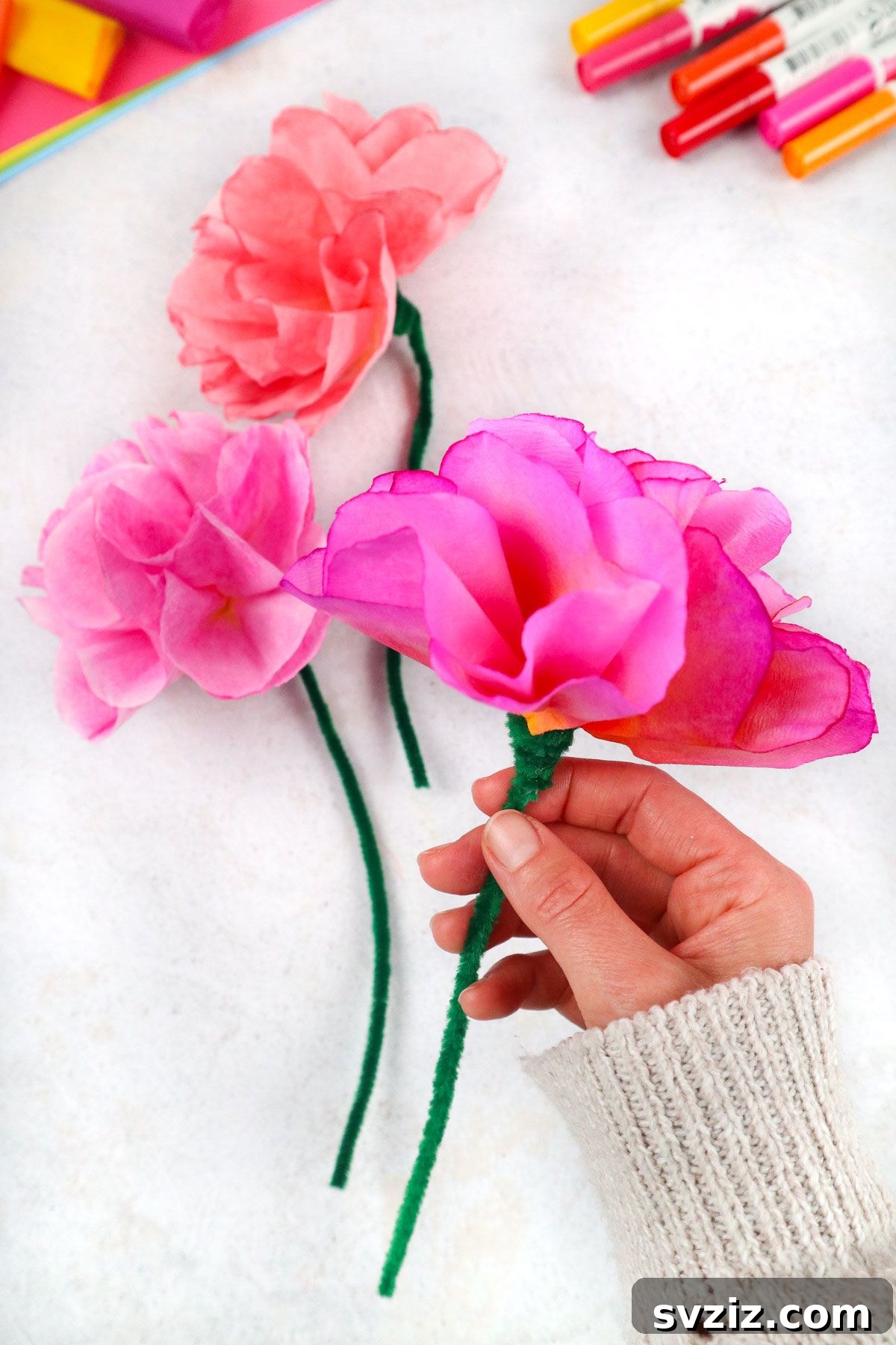 Coffee Filter Flowers