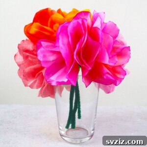 Coffee Filter Flowers