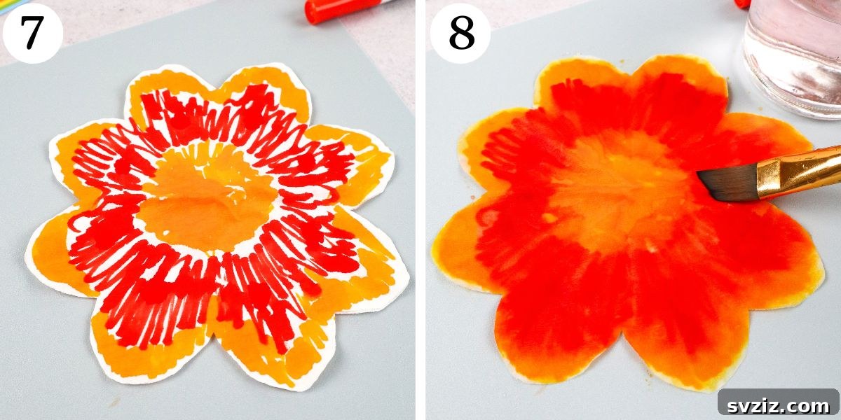 decorate your Coffee Filter Flowers