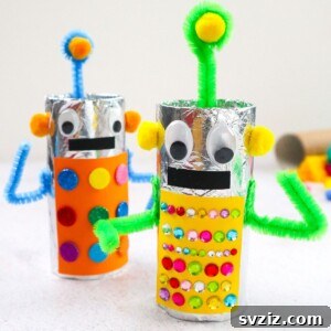 Robot Toilet Paper Craft featured image