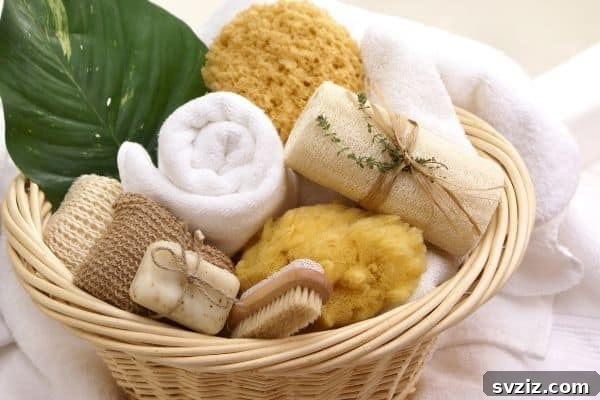 clean beauty Christmas basket