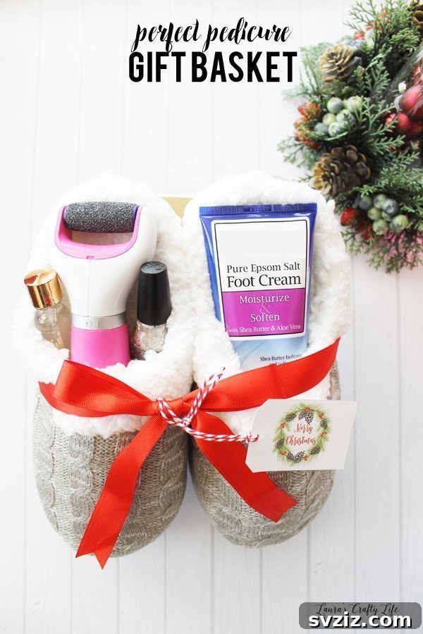 Pedicure Gift Basket