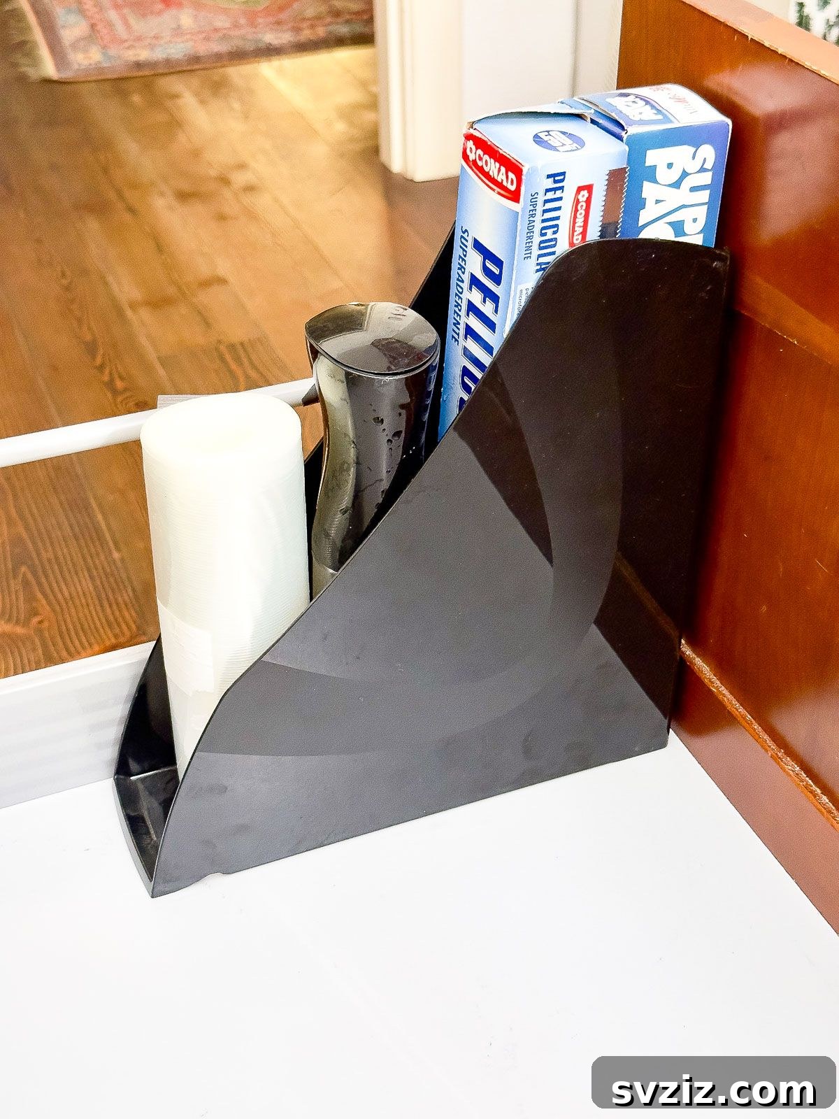 Magazine Holders to Organize Foil and Baking Paper