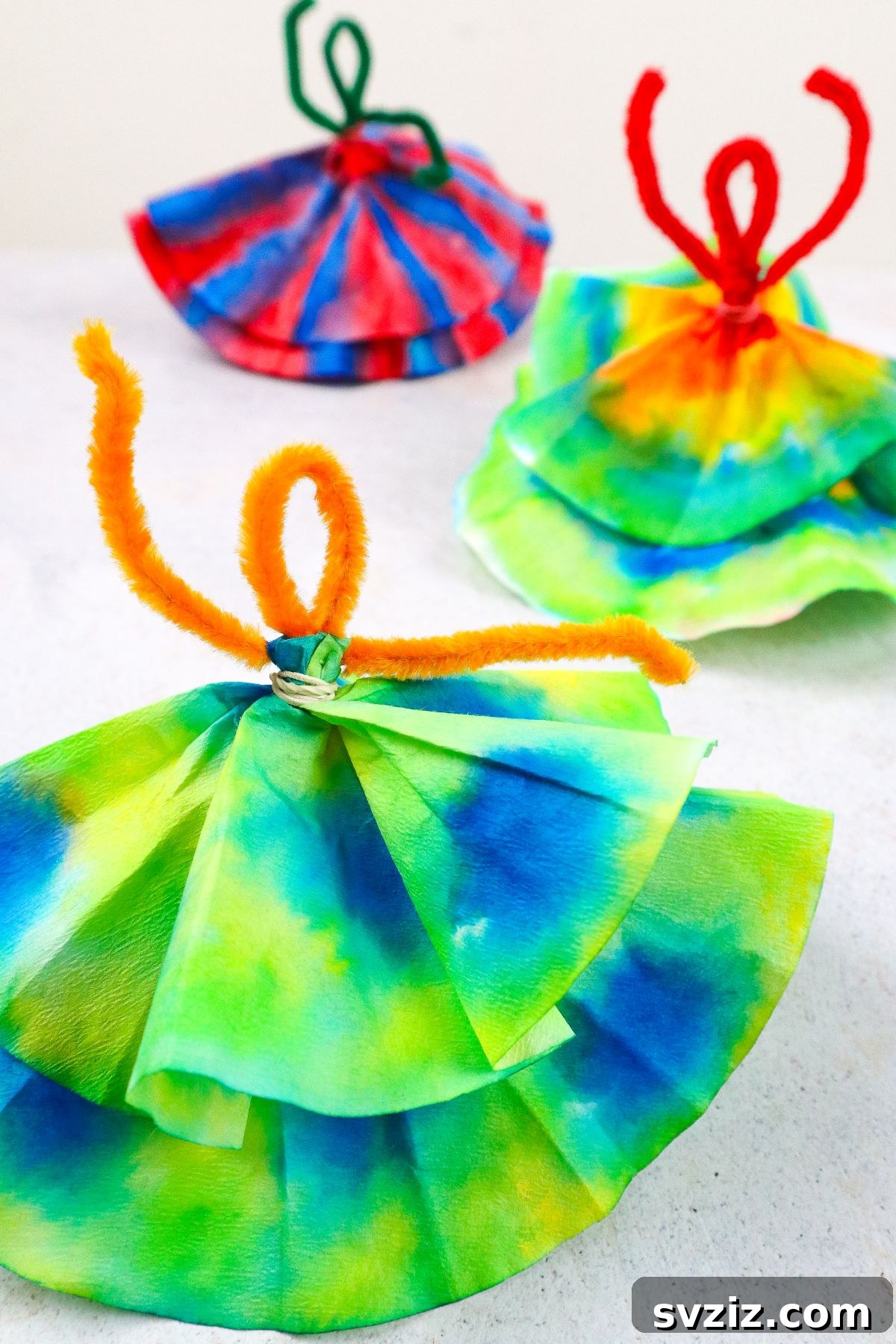Coffee Filter Dancers