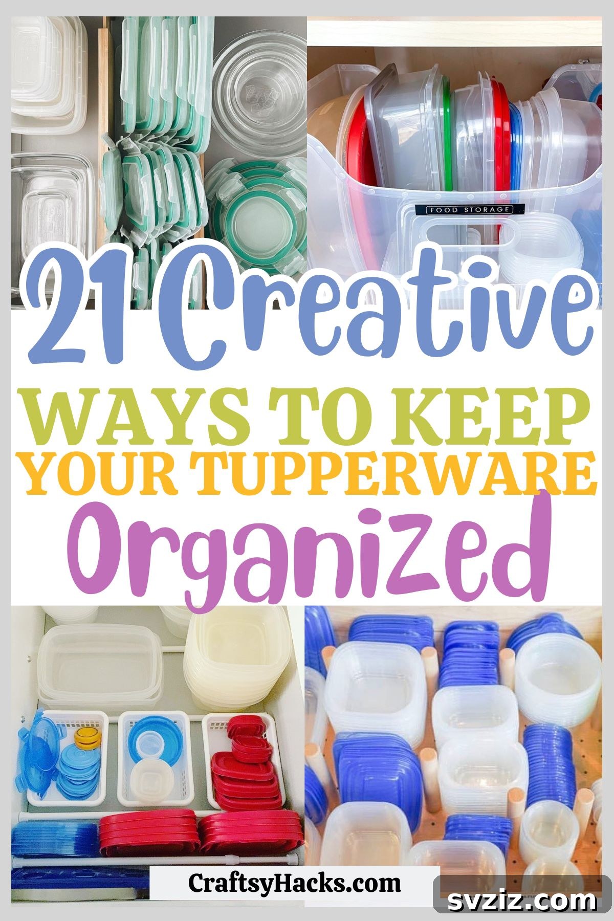 Never Lose a Lid Again: Ultimate Tupperware Organization 2 Tupperware Organization Ideas