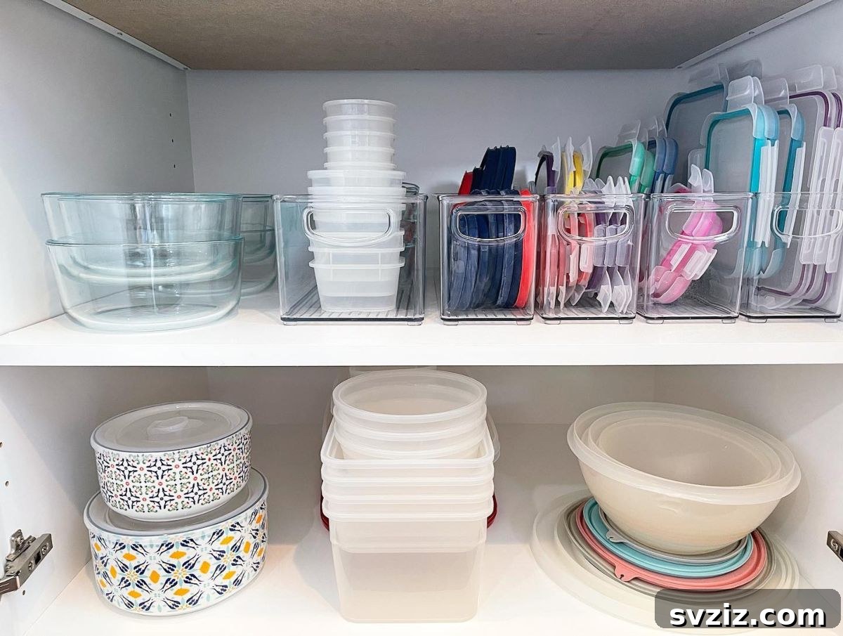 Never Lose a Lid Again: Ultimate Tupperware Organization 16 Small Acrylic Bins
