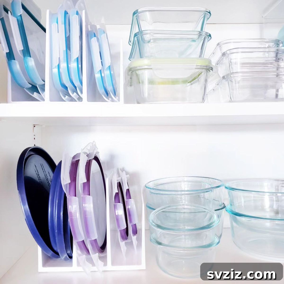 Never Lose a Lid Again: Ultimate Tupperware Organization 7 Kitchen Cabinet Organizer