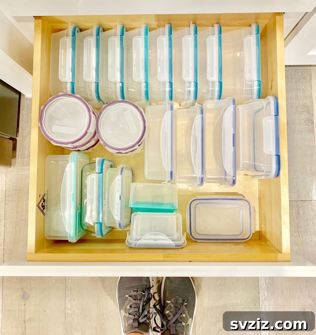Never Lose a Lid Again: Ultimate Tupperware Organization 9 Store Bowls with the Lids On