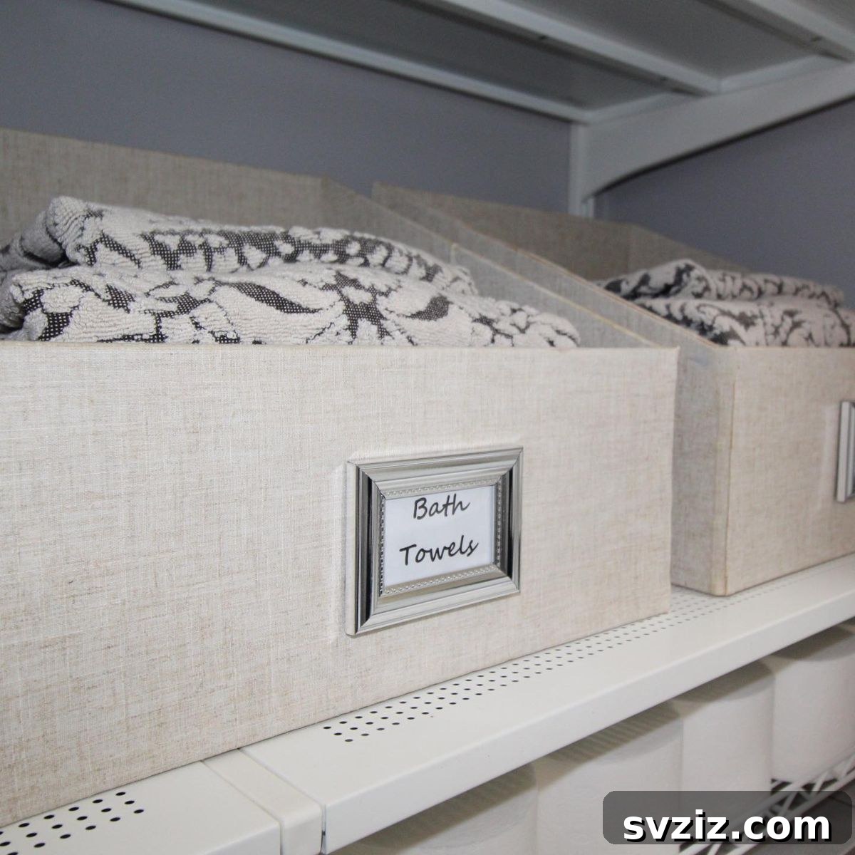 23 Brilliant Towel Storage Ideas to Transform Your Bathroom 15 Chic Fabric Bins for Towel Storage