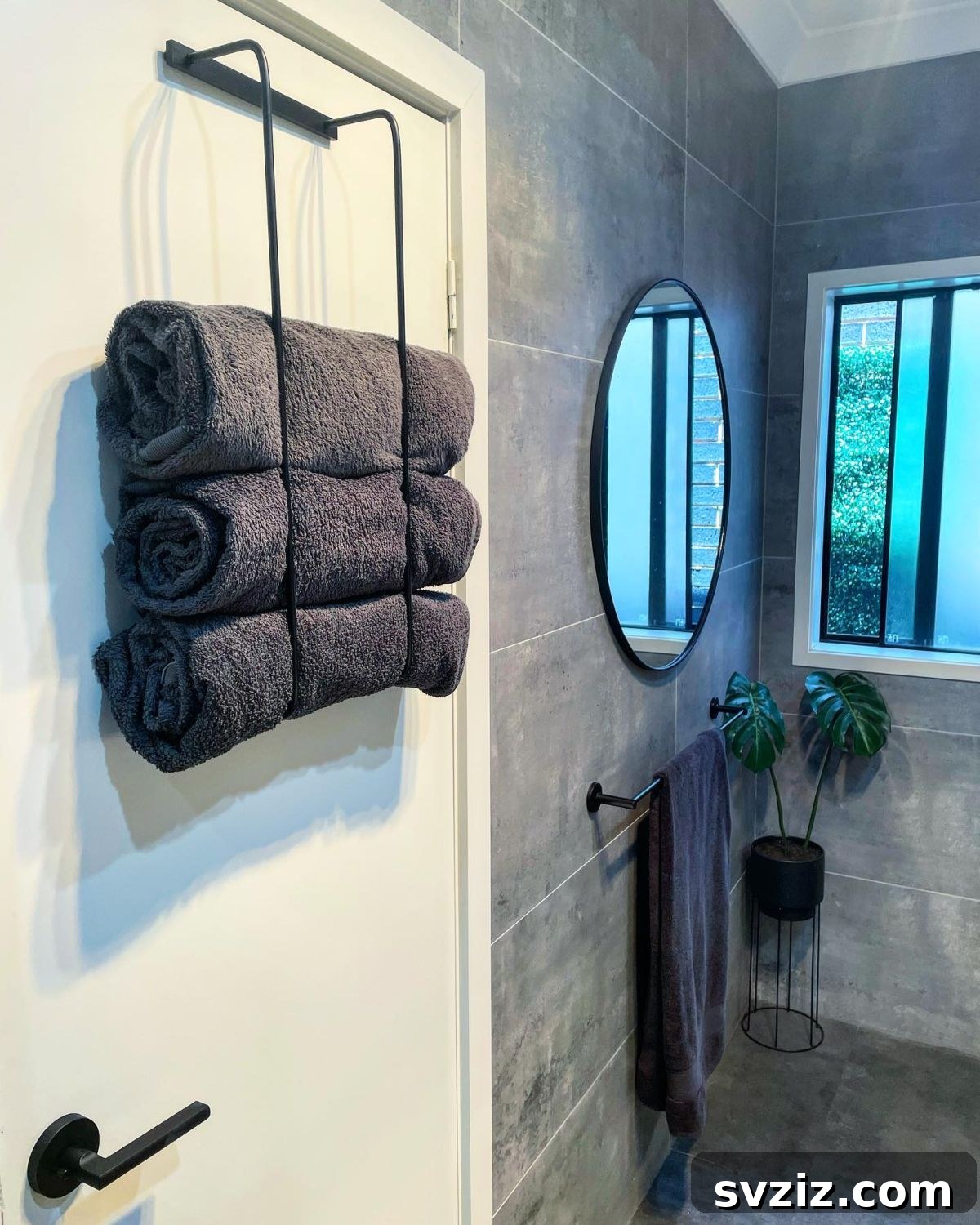 23 Brilliant Towel Storage Ideas to Transform Your Bathroom 3 Modern Towel Rack Solution
