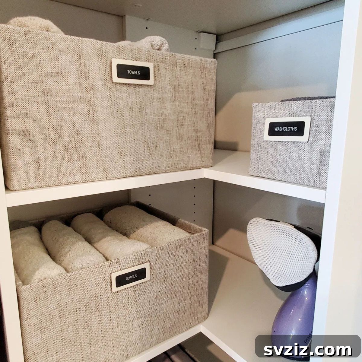 23 Brilliant Towel Storage Ideas to Transform Your Bathroom 22 Oxford Bins for Elegant Towel Storage
