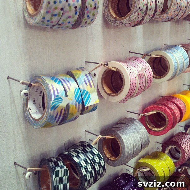 Wall Nails and String for Craft Tapes